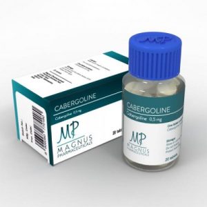 Cabergoline 50 mcg Magnus Pharmaceuticals photo d'emballage | anabolicosfrshop24.com