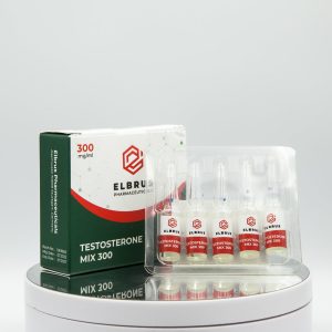 Testosterone Mix 300 mg Elbrus Pharmaceuticals photo d'emballage | anabolicosfrshop24.com