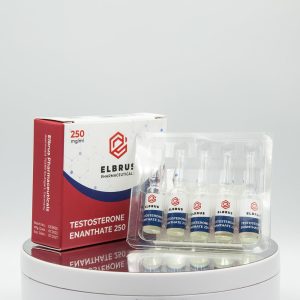 Testosterone Enanthate 250 mg Elbrus Pharmaceuticals photo d'emballage | anabolicosfrshop24.com