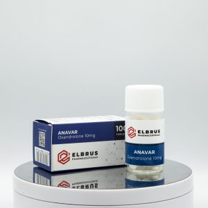 Anavar (Oxandrolone) 10 mg Elbrus Pharmaceuticals photo d'emballage | anabolicosfrshop24.com