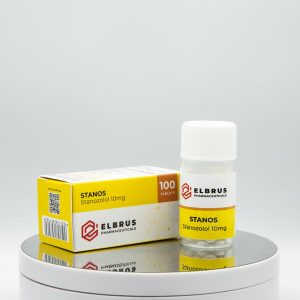 Stanos (Stanozolol) 10 mg Elbrus Pharmaceuticals photo d'emballage | anabolicosfrshop24.com