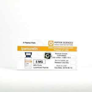 Ipamorelin 5 mg Peptide Sciences photo d'emballage | anabolicosfrshop24.com