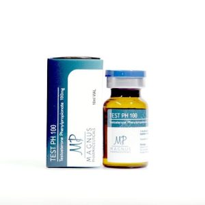 Test PH 100 10 ml Magnus Pharmaceuticals photo d'emballage | anabolicosfrshop24.com