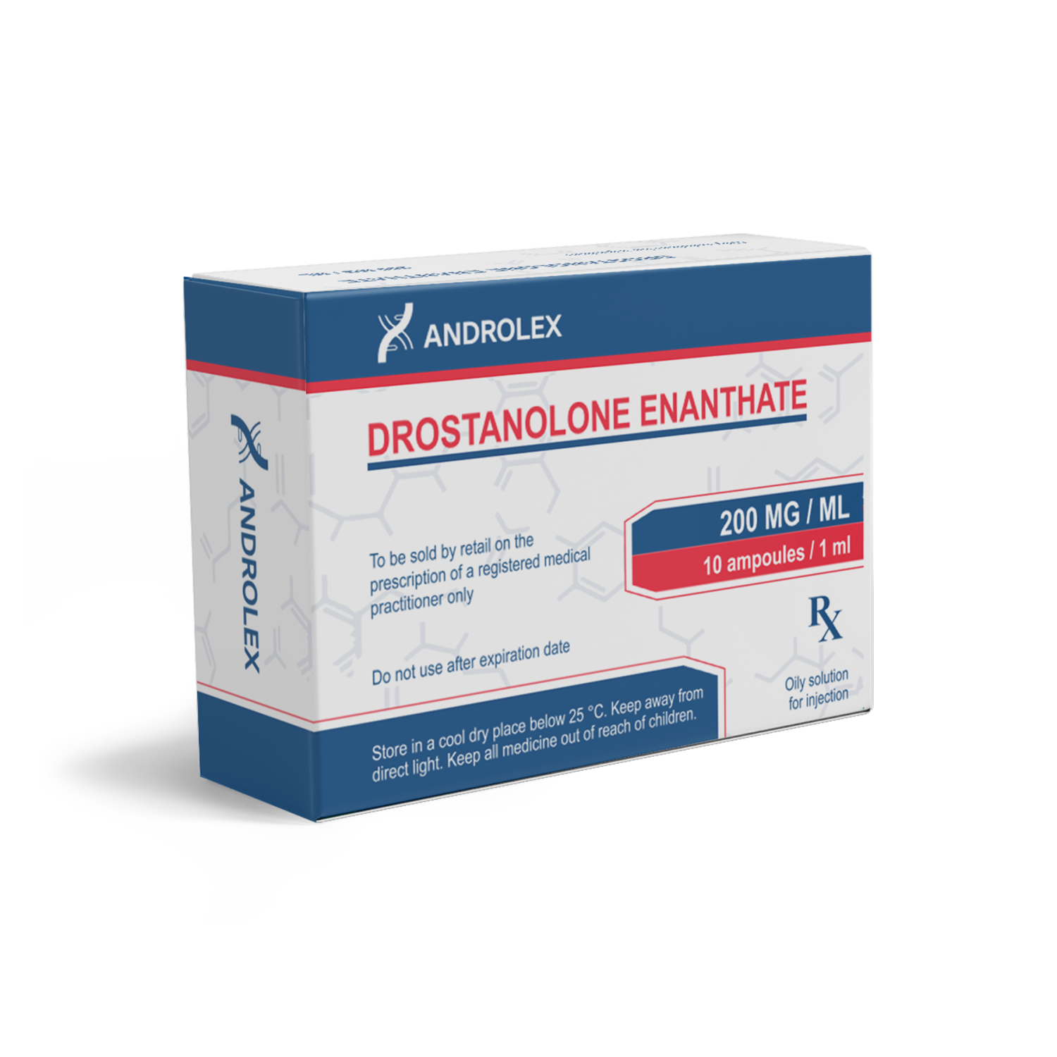 Drostanolone Enanthate 200 mg Androlex photo d'emballage | anabolicosfrshop24.com