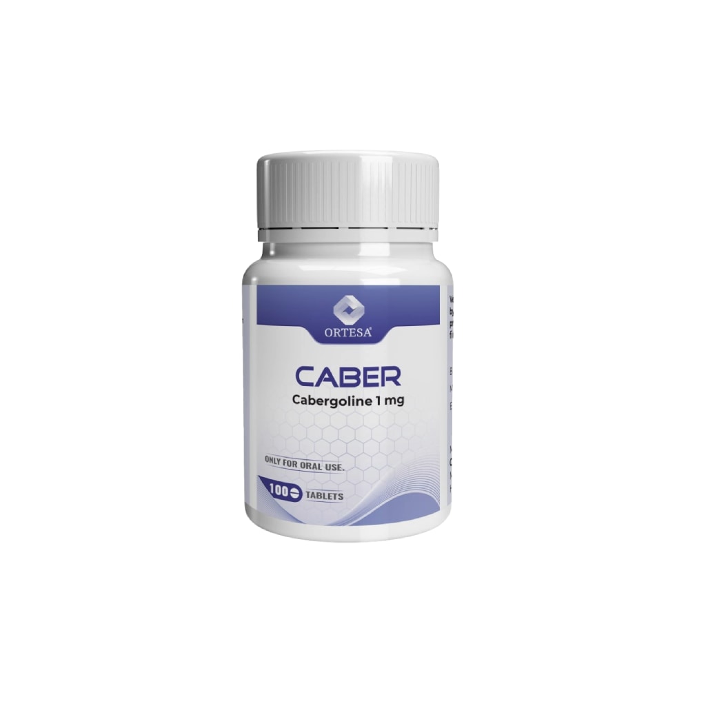 Cabergoline 1 mg Ortesa Pharmaceuticals photo d'emballage | anabolicosfrshop24.com