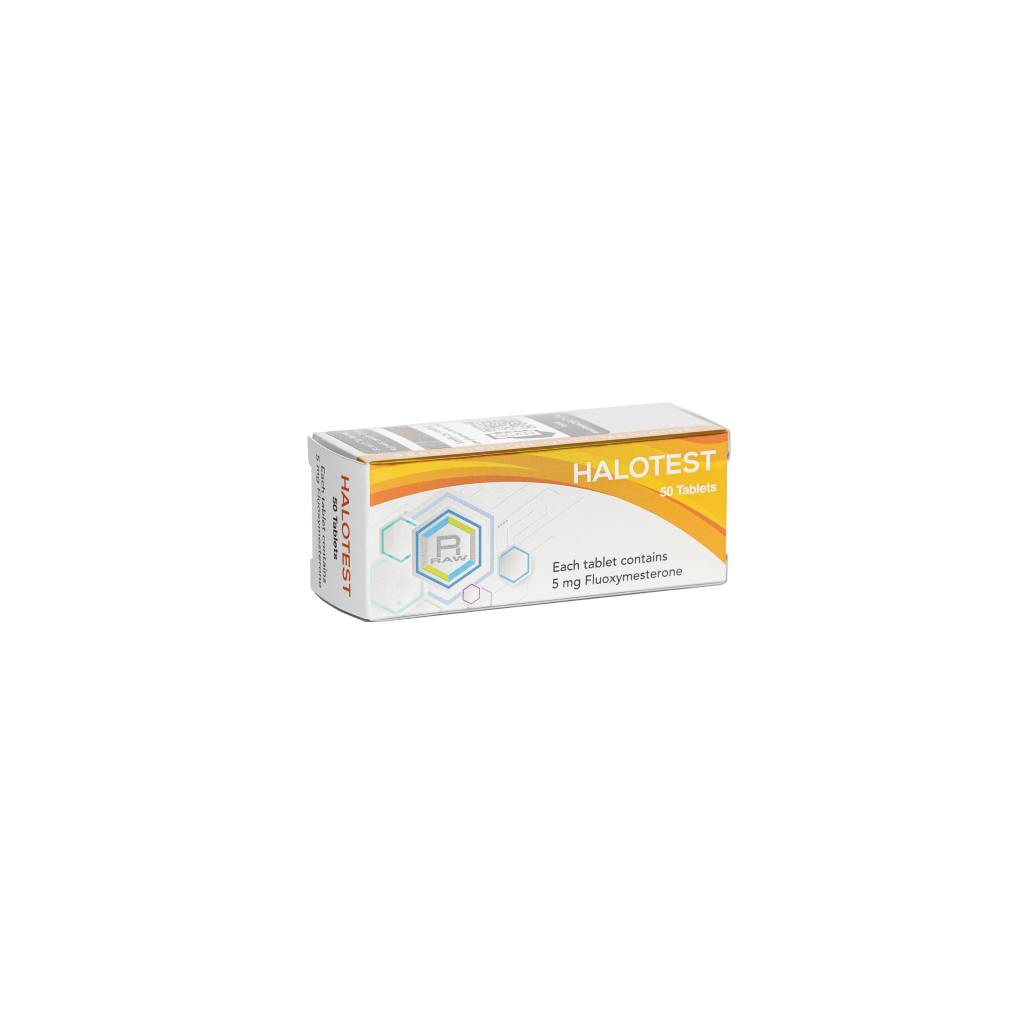 Halotestin 5 mg Raw pharma photo d'emballage | anabolicosfrshop24.com