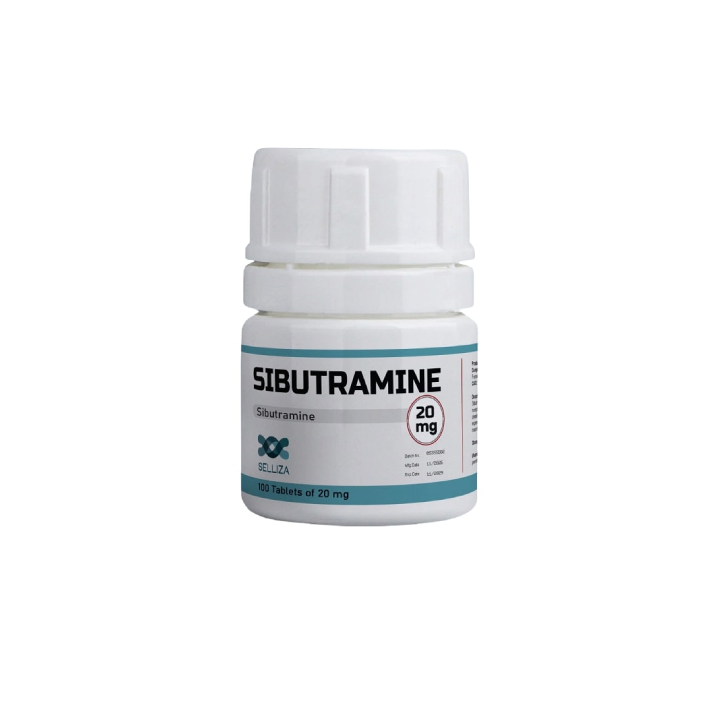 Sibutramine Hydrochloride 20 mg Selliza Pharma photo d'emballage | anabolicosfrshop24.com