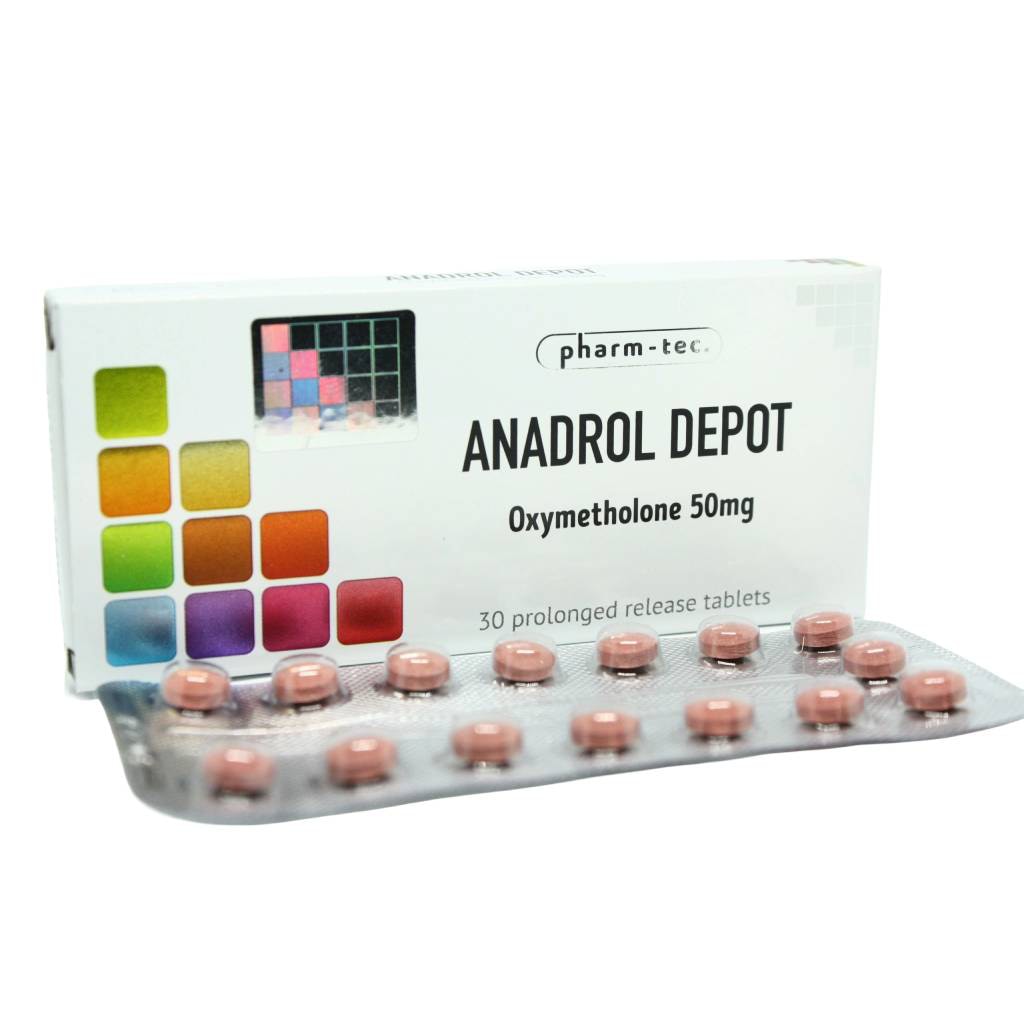 Anadrol 50 mg Pharmtech photo d'emballage | anabolicosfrshop24.com